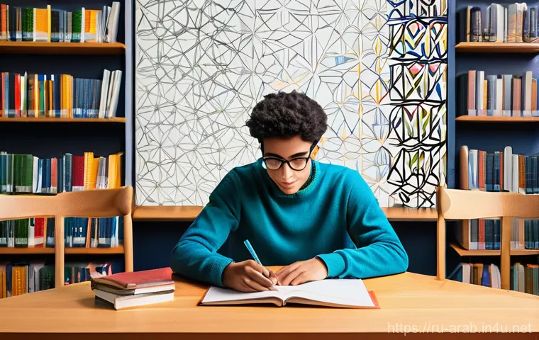 아랍어에서 가장 어려운 단어 - **Prompt 1: The Linguistic Constructor of Arabic Roots and Patterns**
A vibrant, conceptual illu...